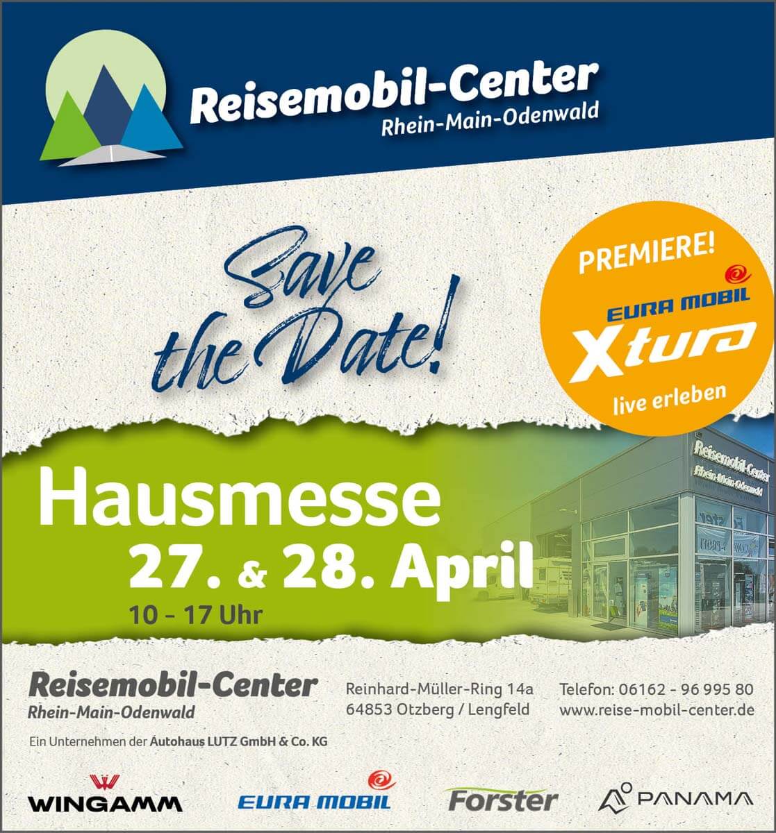 Lutz Reisemobil-Center Rhein-Main-Odenwald-Hausmesse